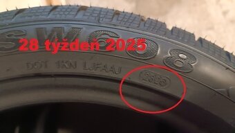 225/45 R17 zimné pneumatiky rok výroby DOT 2025 - 3