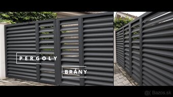 Brány, bránky, výplne a pohony – výroba + montáž - 3