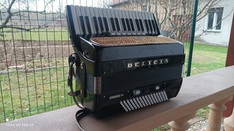 Harmonika-Akordeón.Delícia Carmen, 96basová.Krásna čierna. - 3