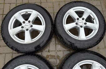 Volkswagen Alu zimná sada 5x112 Dunlop 215/60 R16 99 H - 3