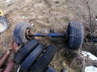 Predám nápravu z 9t vlečky s kolesami aj bez - 3