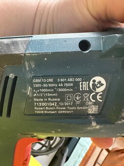 Bosch vŕtačka - 3