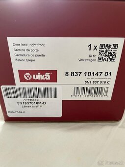 Skoda fabia 2 zamok dveri - 3