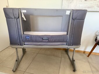 CHICCO POSTIEĽKA NEXT2ME FOREVER - MOON GREY - 3