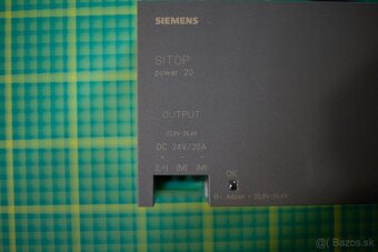 Priemyselný zdroj Siemens SITOP power 20 A - 3
