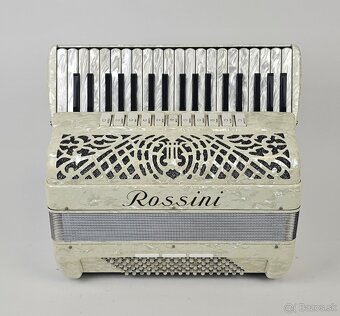 Taliansky akordeon harmonika Rossini 96 bas 4 hlas TOP - 3