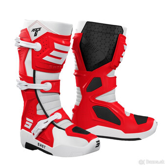 čižmy červené shot ENDURO ATV - 3