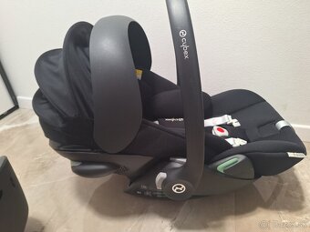 Cybex cloud G + isofix + adaptery - 3