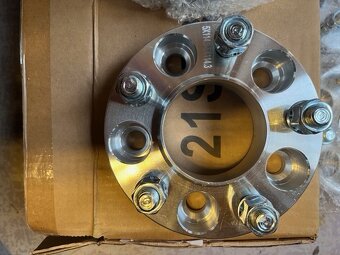Nové rozširovacie podložky 5x114,3 1/2“ UNF CB 71,5 - 30mm - 3