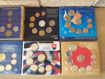 SK, CZ sady mincí bk, proof - 3