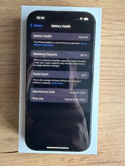 Apple iPhone 15 Pro 128GB Black Titanium - 3