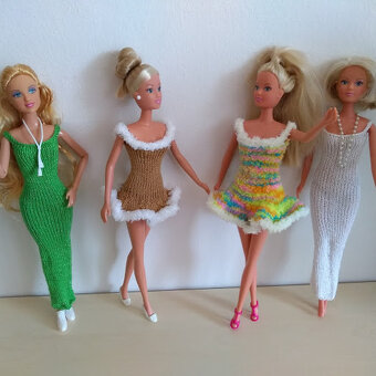 Kožuch plášť rolák na babiky barbie všetky rainbow high ken - 3