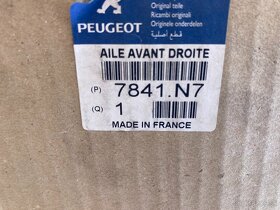 Blatník Peugeot 307, obj. č.: 7841.N7 - 3