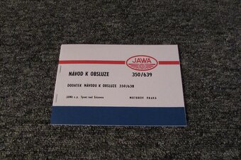 Jawa 350 originální návody - 3