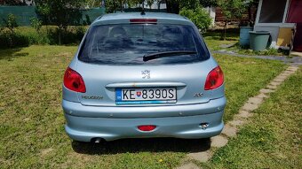 Peugeot 206 1,4 benzín, klimatizácia - 3
