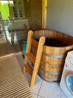 Sauna fínska a infra + ležadlá 2ks - 3