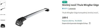 Strešný nosič Thule WingBar edge - Hyundai Santa fe - 3