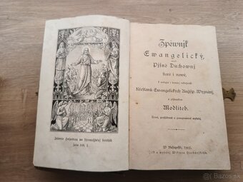 starožitný Zpewník ewangelický - Písne Duchovní 1902 - 3