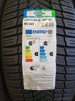 235/45 R18 Milever celoročné pneumatiky - 3