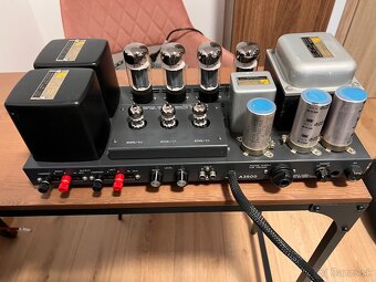 Luxman/Luxkit A3500 – japonský lampový zosilňovač - 3
