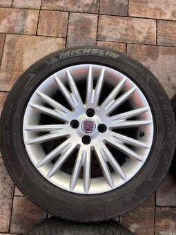 Orig. hliníkové disky Fiat R16, 4x98 - 3