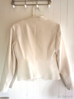 Krémové sako H&M - 3