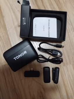 Bezdrôtový mikrofón sada 2ks - 3