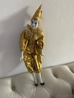 Pierot,porcelan,Italy,43cm - 3