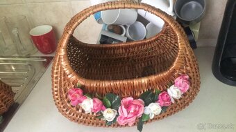 Retro  pruteny  košík - 3