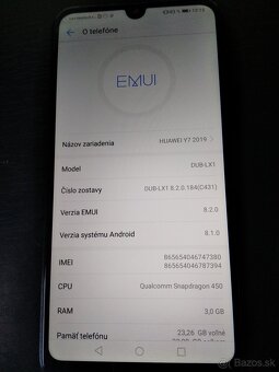 Predám Huawei Y7 2019 - 3