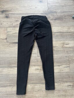 Damske elasticke push up leginy na cvicenie, vel. M - 3