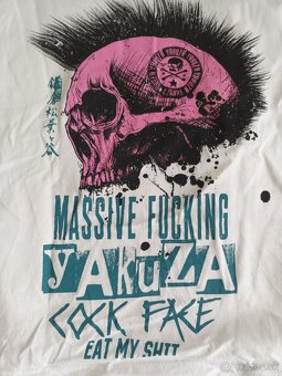 Yakuza tričko XS, DVA KRÁT OBKECENE - 3