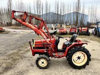 Malotraktor YANMAR 16 s rotavátorom a nakladačom - 3