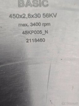 Pilový kotuč 450 2.8x30 56kv - 3