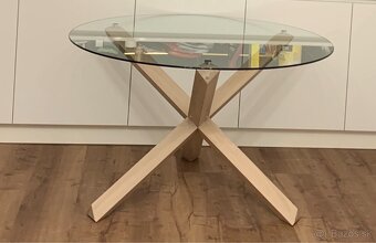 Jedálenský stôl Kave Home, priemer 120cm + DOVOZ ZDARMA - 3