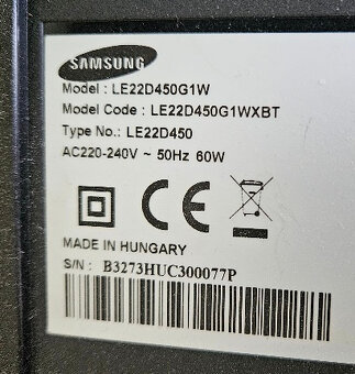 Predám televízor Samsung - 3