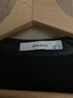 Čierny kabát Reserved č42 - 3