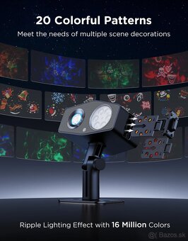 Vonkajší dekoračný projektor govee - 3