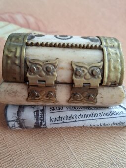 RETRO-ŠPERKOVNICA ZO SLONOVINY - 3