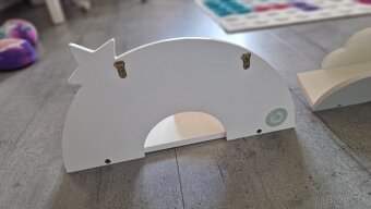 Dievčenské nástenné dekoračné poličky - 3