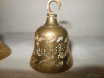 Mosadzné zdobené zvonce - 3