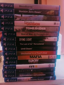 PS 4 slim 500gb 2x gamepad+ PS vr+ 16 hier - 3