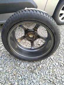 Alu 4 x 100 R 17 + nové celoročné pneu 205/45 R 17. - 3