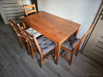 Predám kuchynský stôl a 4 stoličky - IKEA - 3