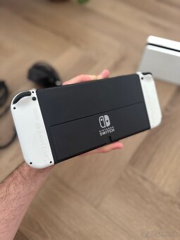 Nintendo Switch OLED Biely - Super Stav - 3