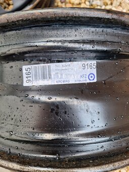 Plechové disky 5×112 R15 - 3