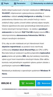 Predam herný notbuk - 3