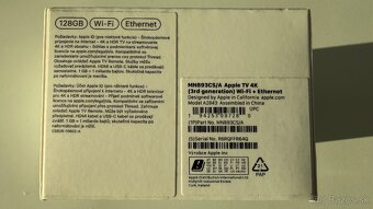 Apple TV 4k 3. Gen 128GB Wi-fi + Ethernet - 3