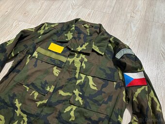 Vojenská bunda s potlačou, blúza vz.85, maskáče ČSĽA, misia - 3