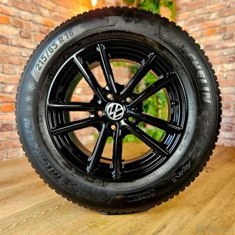 Alu R16 5x112 pre VW Tiguan / Audi Q3 + zimné 215/65 R16 - 3